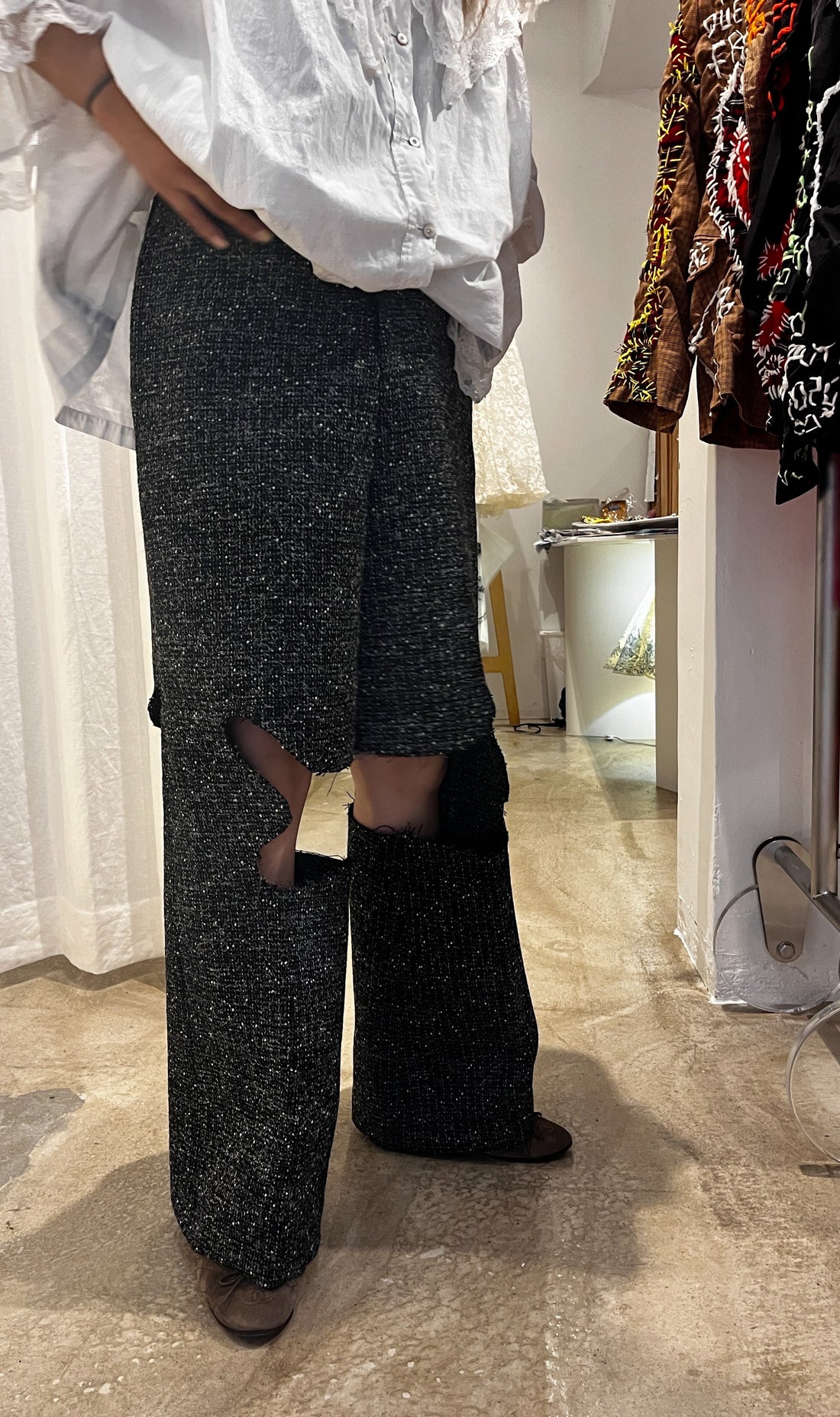 NICCOLÒ PASQUALETTI  EOLICO SKIRTTROUSER