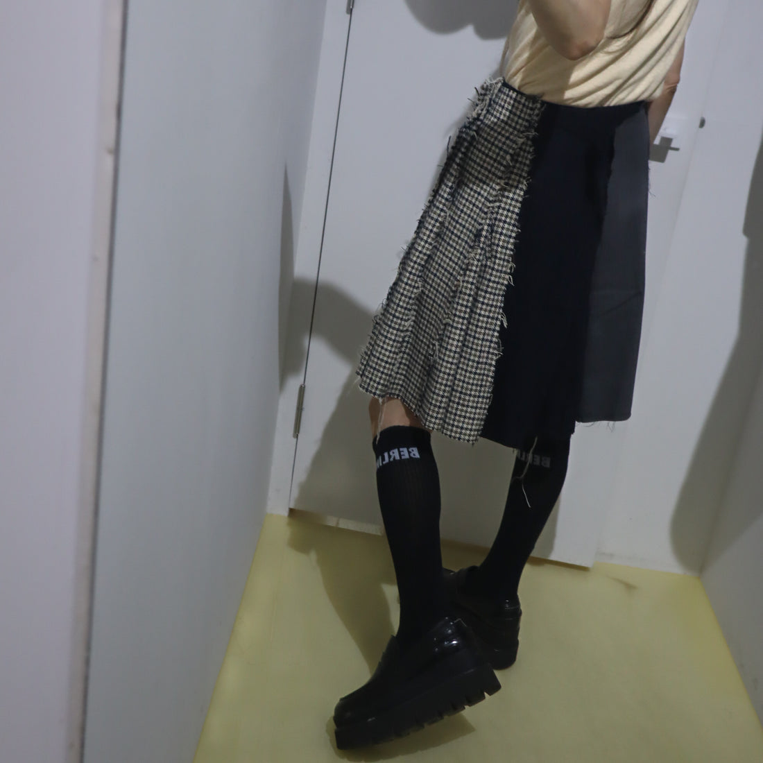 FAÇON JACMIN  JAMELIA SHORT KILT SKIRT