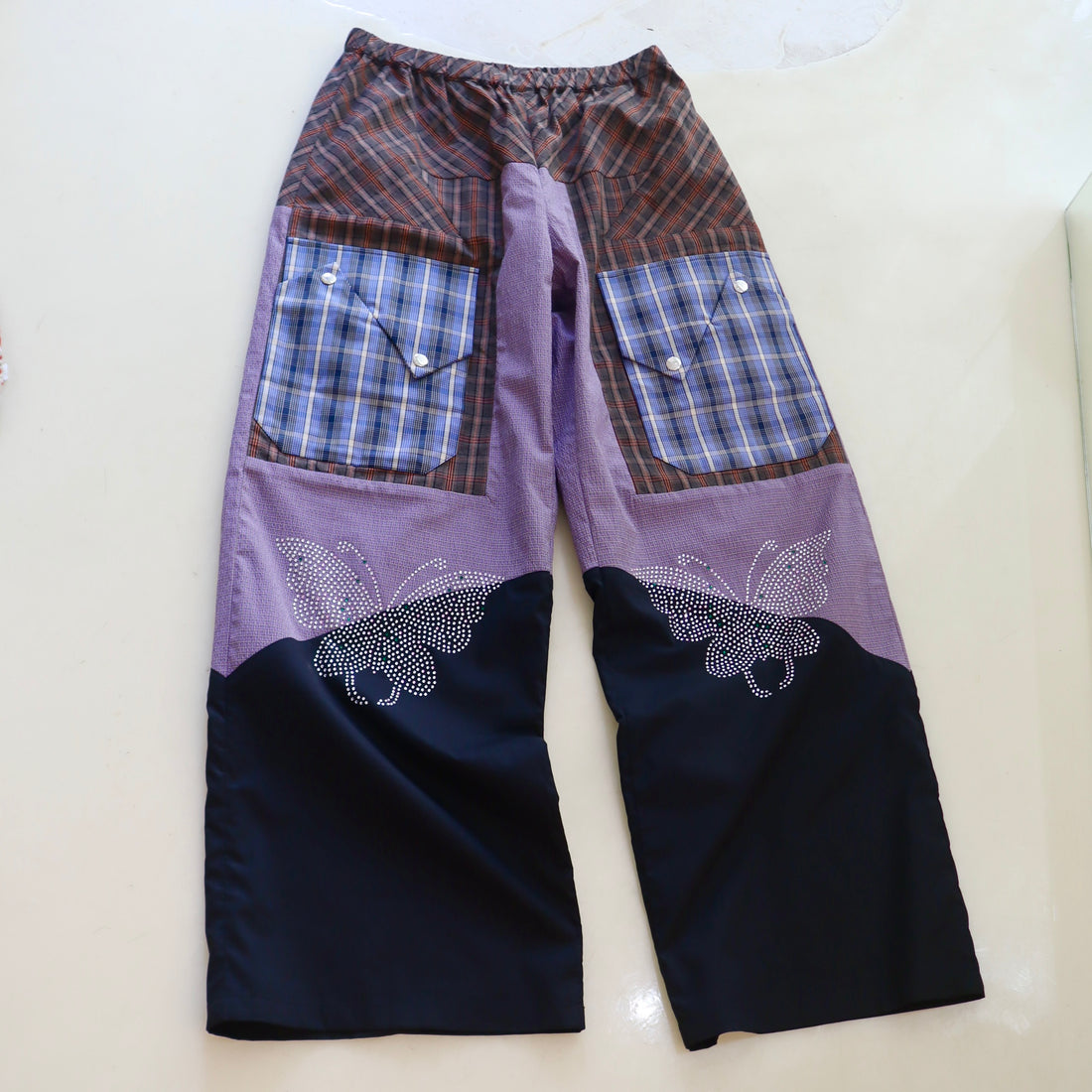 CHOPOVA LOWENA  TARTAN VEGA TROUSERS