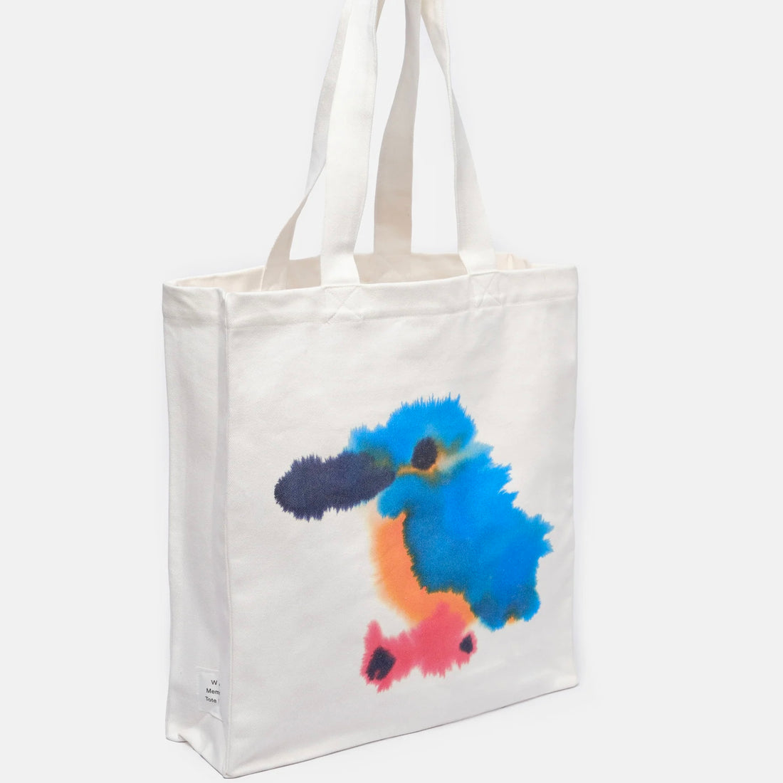WILD ANIMALS  MEMORY TOTEBAG KINGFISHER