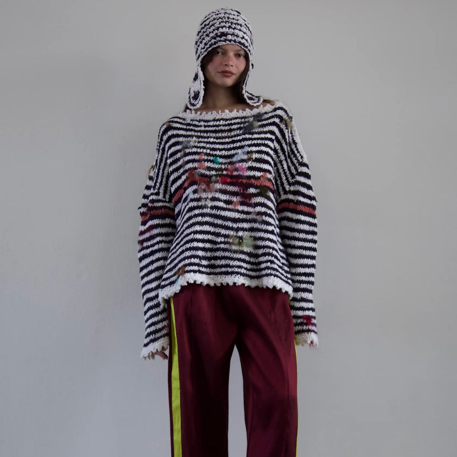 NONG RAKUNISEX KNIT PULLOVER