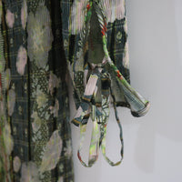 JULIA HEUER  HUXLEY SMOCK PLEATED DRESS IN BRUNO