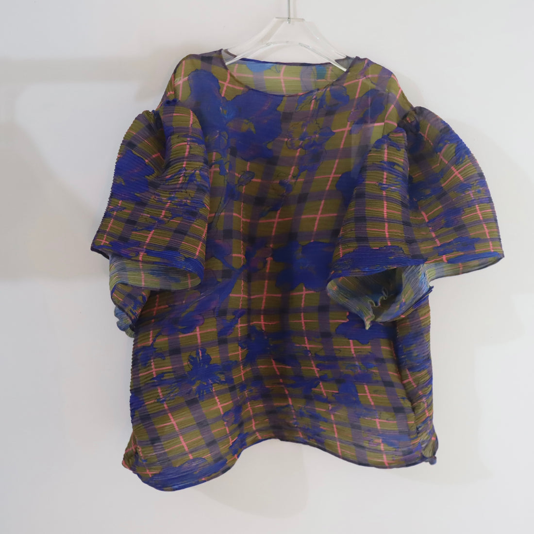 JULIA HEUER  ROBIN HANDPLEATED TOP IN MALIK
