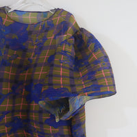 JULIA HEUER  ROBIN HANDPLEATED TOP IN MALIK