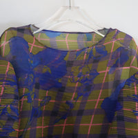 JULIA HEUER  ROBIN HANDPLEATED TOP IN MALIK