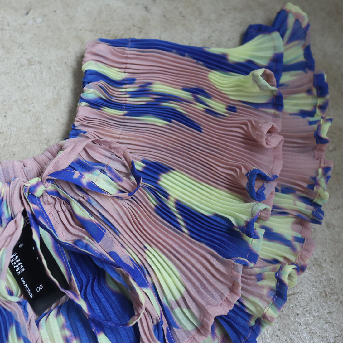 JULIA HEUER  WINNIE PLEATED COLLAR IN BLUSH INGRID