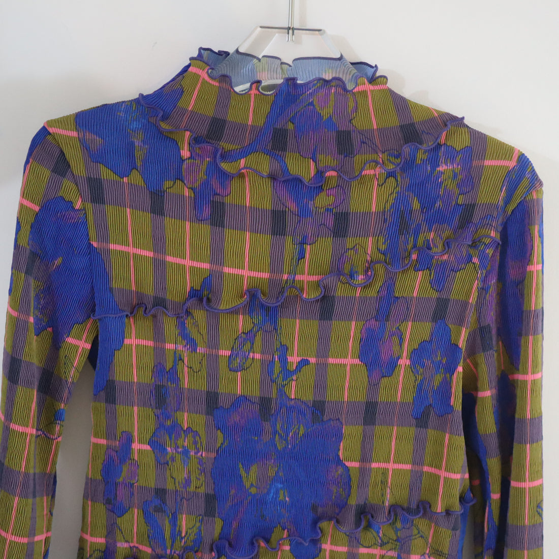 JULIA HEUER  KARL SMOCK PLEATED TOP IN MALIK