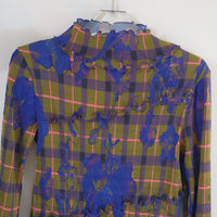 JULIA HEUER  KARL SMOCK PLEATED TOP IN MALIK