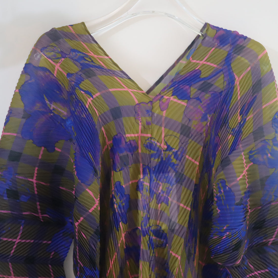 JULIA HEUER  SUE HANDPLEATED KAFTAN IN MALIK