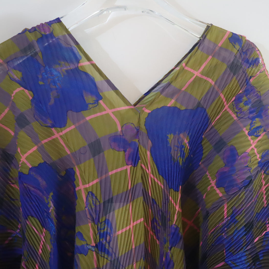 JULIA HEUER  SUE HANDPLEATED KAFTAN IN MALIK