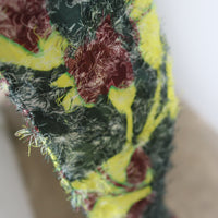 JULIA HEUER  GRETE FURRY HEADPIECE IN ELECTRIC INGRID