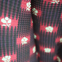 JULIA HEUER  PAX HANDPLEATED DRESS IN RUBY ROMAN