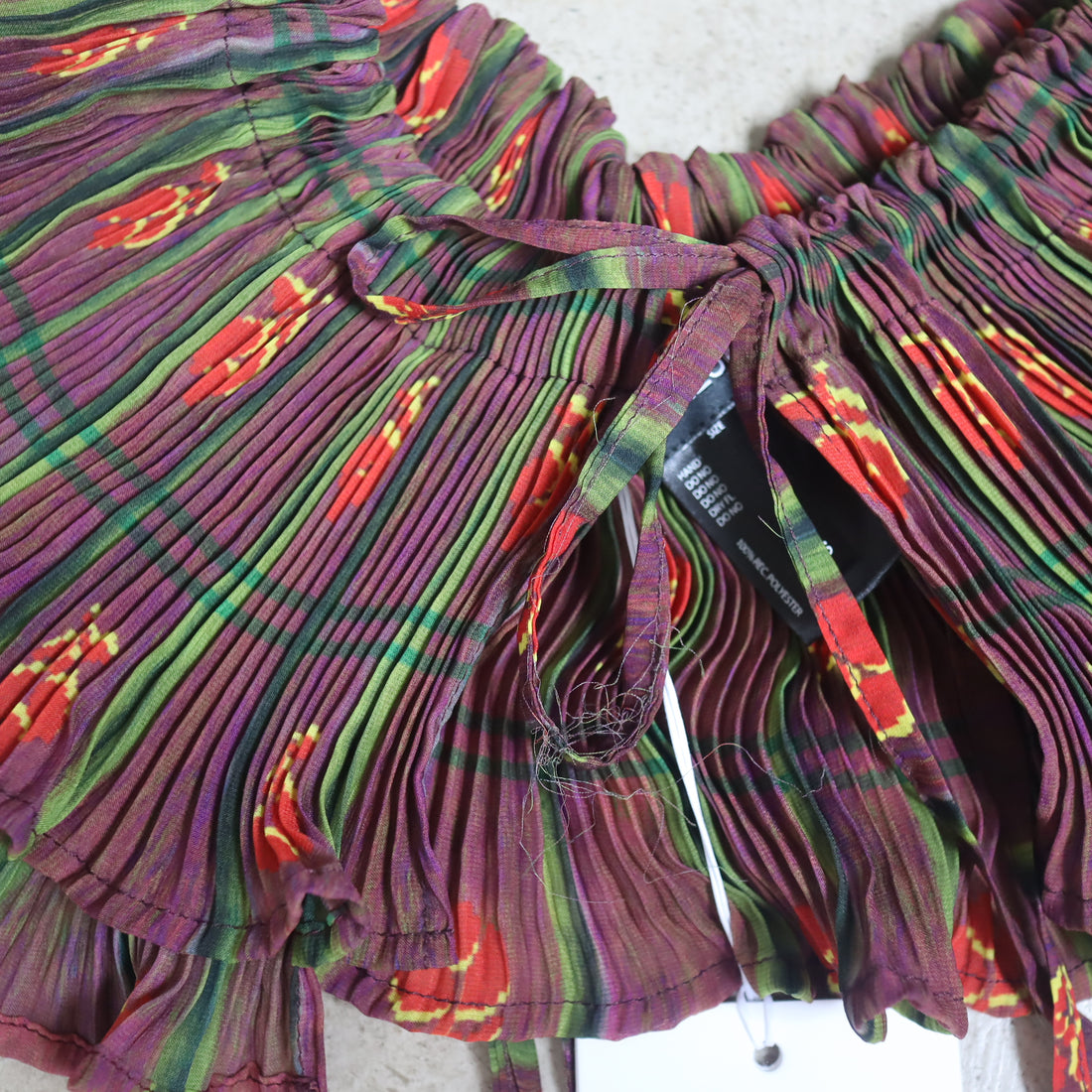 JULIA HEUER  WINNIE PLEATED COLLAR IN EARTHY ROMAN