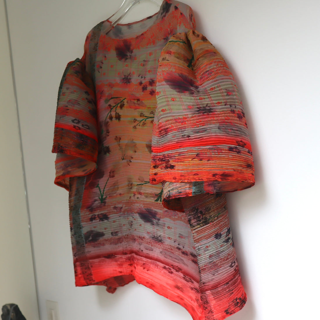 JULIA HEUER  ROBIN HANDPLEATED TOP IN BRUNO