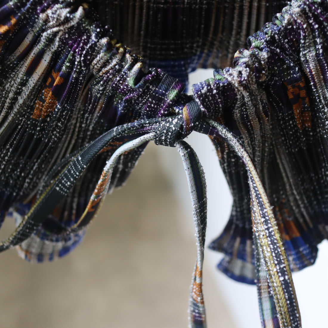 JULIA HEUER  WINNIE PLEATED COLLAR IN HELGE