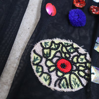 LOU DE BÈTOLY  EMBROIDERED LEGGINGS