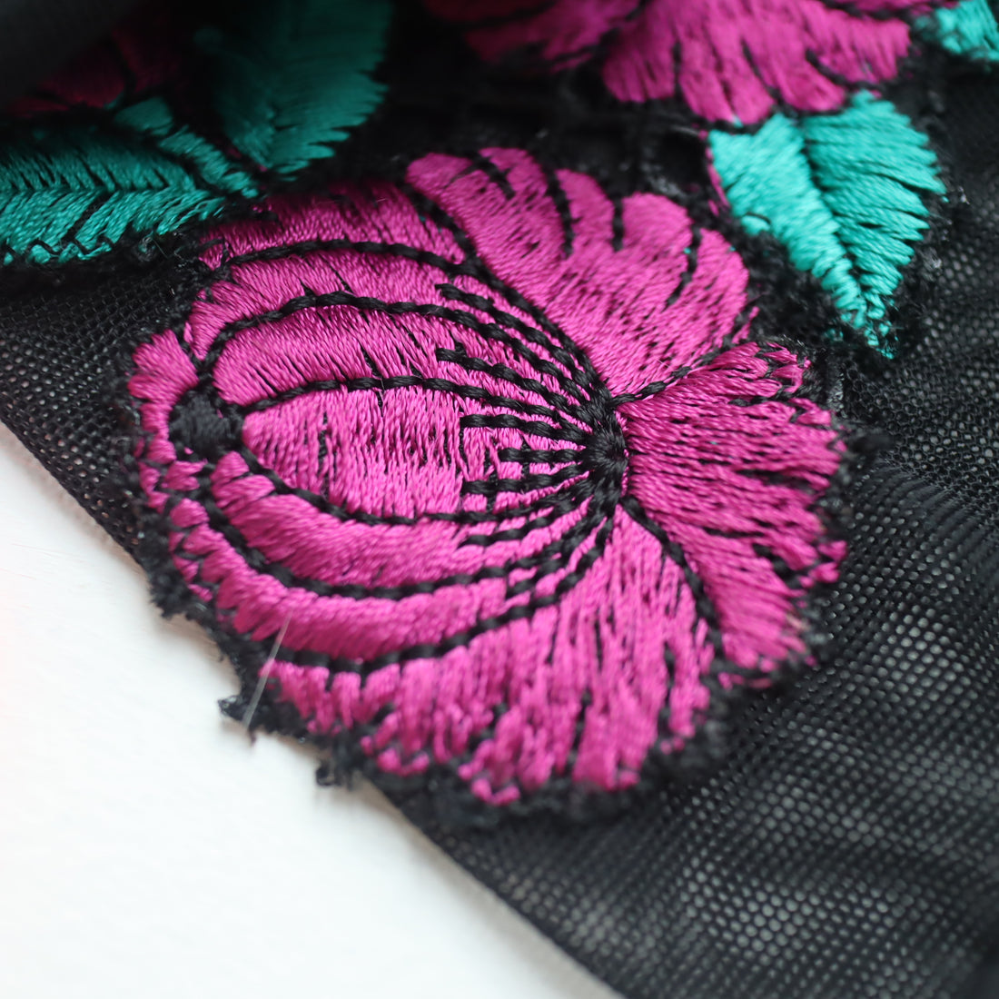LOU DE BÈTOLY  EMBROIDERED LEGGINGS