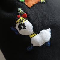 LOU DE BÈTOLY  EMBROIDERED SWEATSHIRT