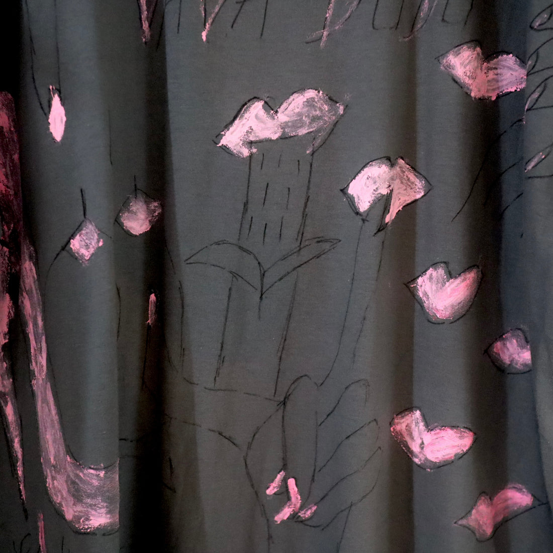 VAVA DUDU  PAINTED T-SHIRTS “N”