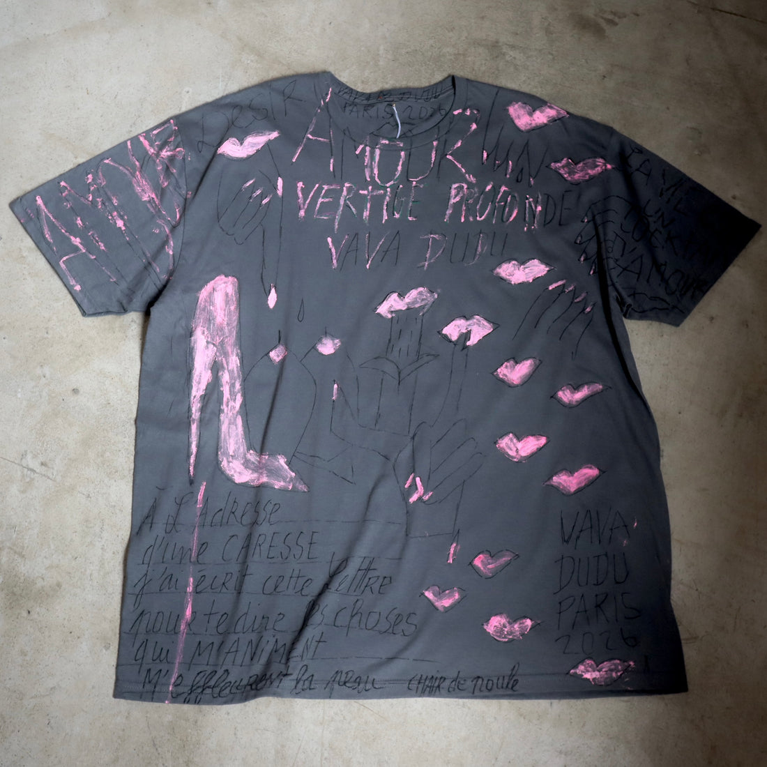 VAVA DUDU  PAINTED T-SHIRTS “N”