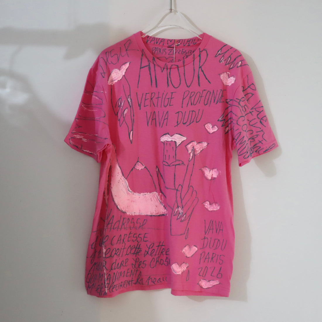 VAVA DUDU  PAINTED T-SHIRTS “L”