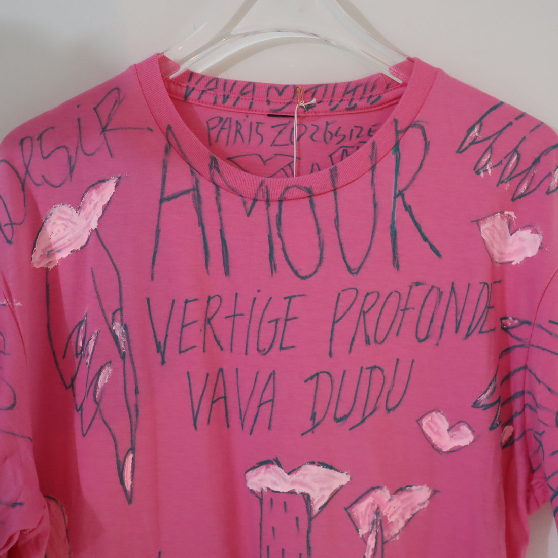 VAVA DUDU  PAINTED T-SHIRTS “L”