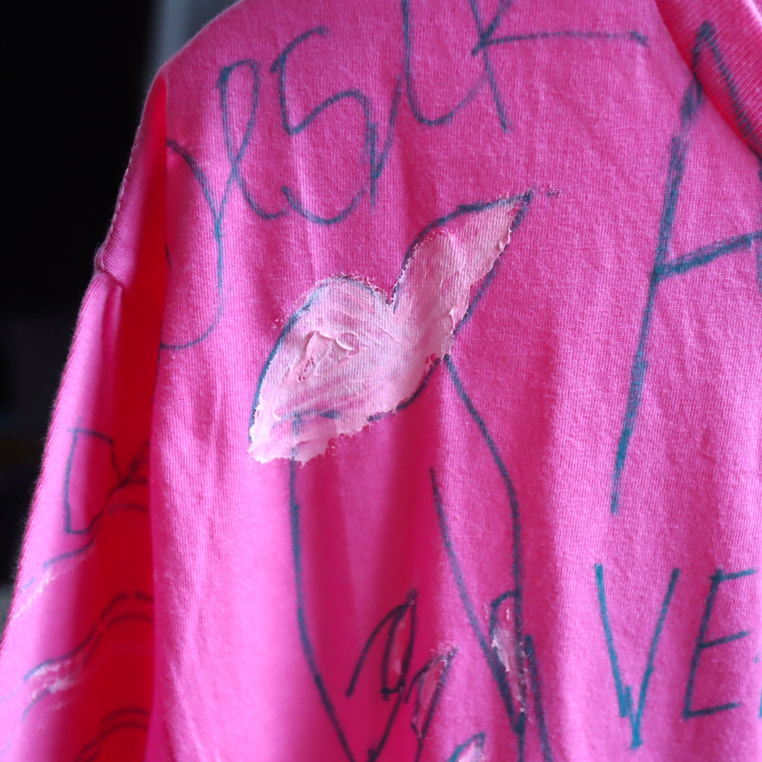 VAVA DUDU  PAINTED T-SHIRTS “L”