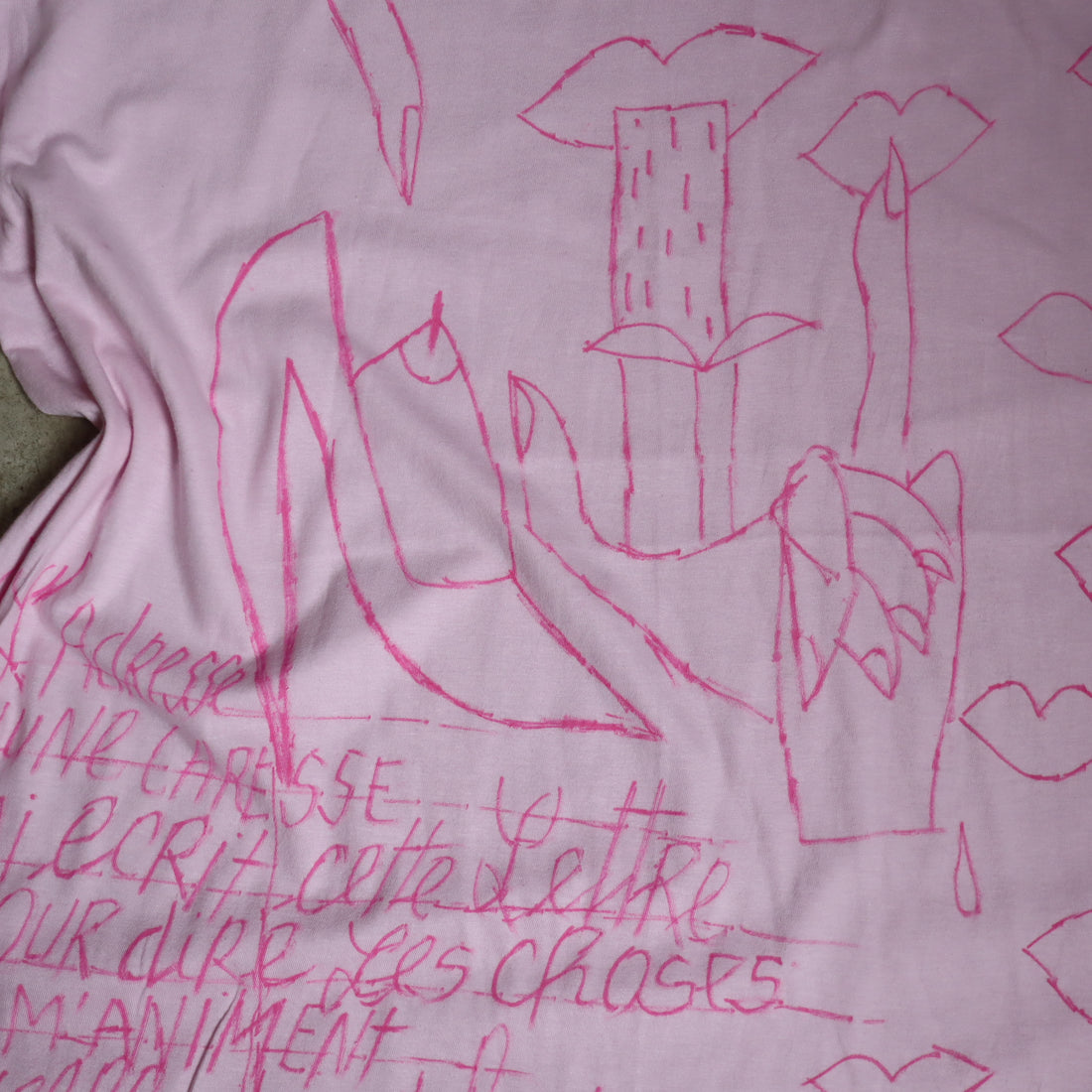 VAVA DUDU  PAINTED T-SHIRTS ”G”