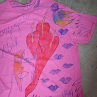 VAVA DUDU  PAINTED T-SHIRTS “J”