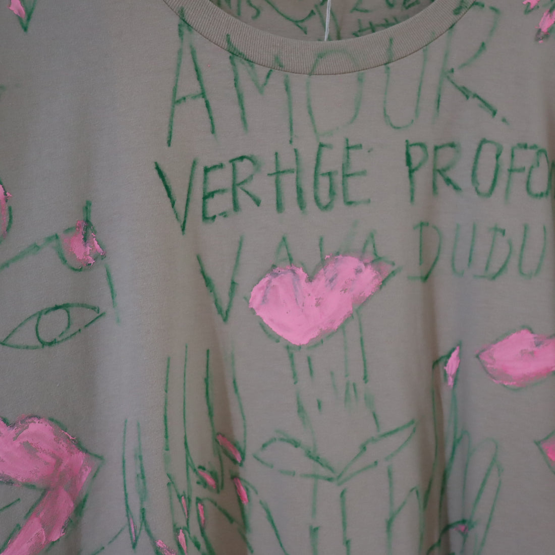 VAVA DUDU  PAINTED T-SHIRTS “W”