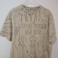 VAVA DUDU  PAINTED T-SHIRTS “X”