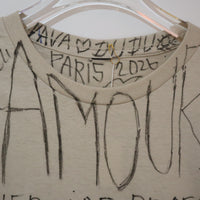 VAVA DUDU  PAINTED T-SHIRTS “X”