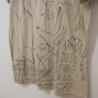 VAVA DUDU  PAINTED T-SHIRTS “X”