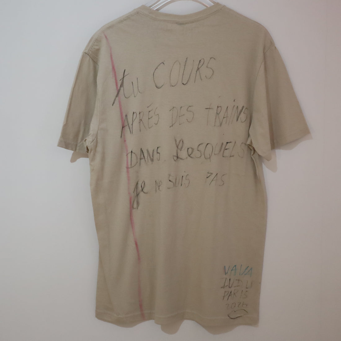 VAVA DUDU  PAINTED T-SHIRTS “X”