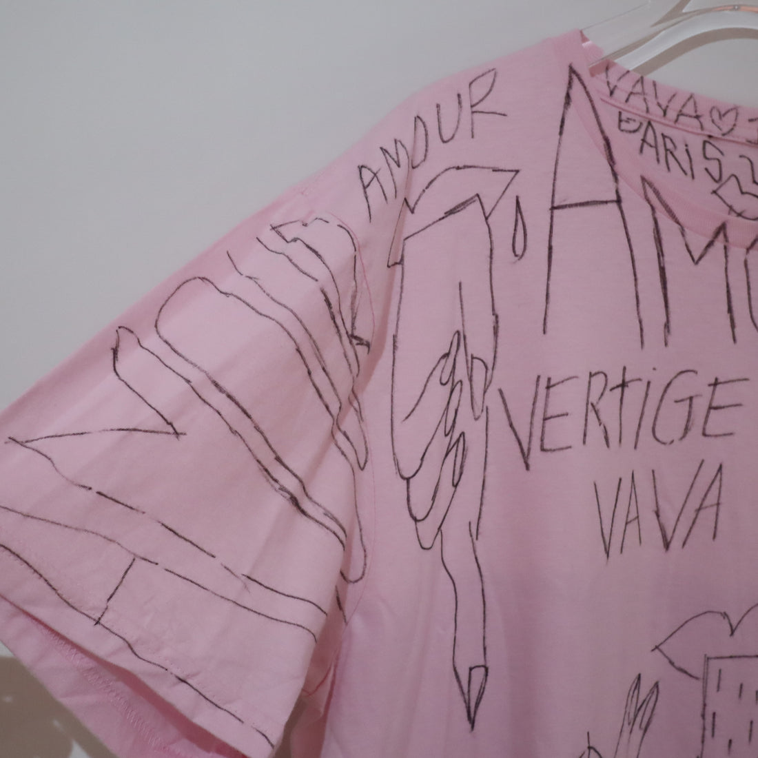 VAVA DUDU  PAINTED T-SHIRTS ”C”