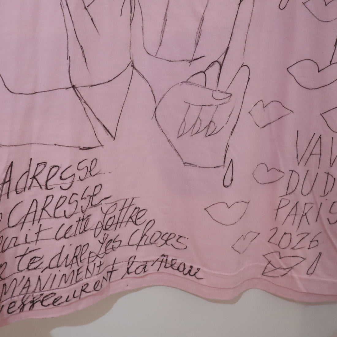 VAVA DUDU  PAINTED T-SHIRTS ”C”
