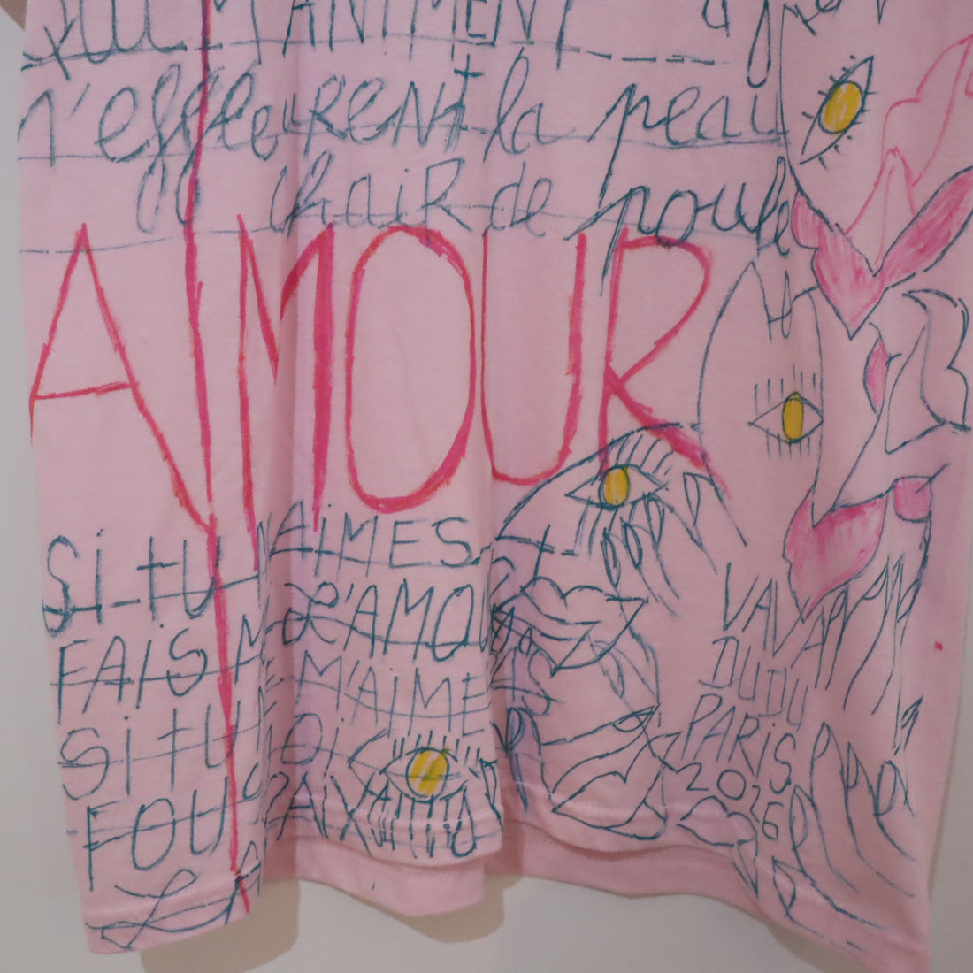 VAVA DUDU  PAINTED T-SHIRTS ”D”