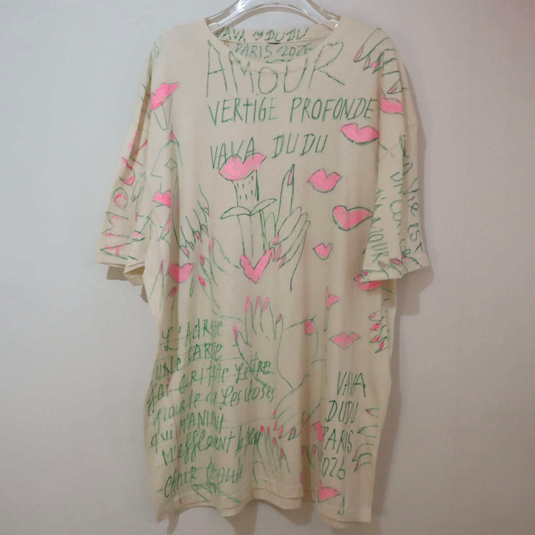 VAVA DUDU  PAINTED T-SHIRTS ”A”