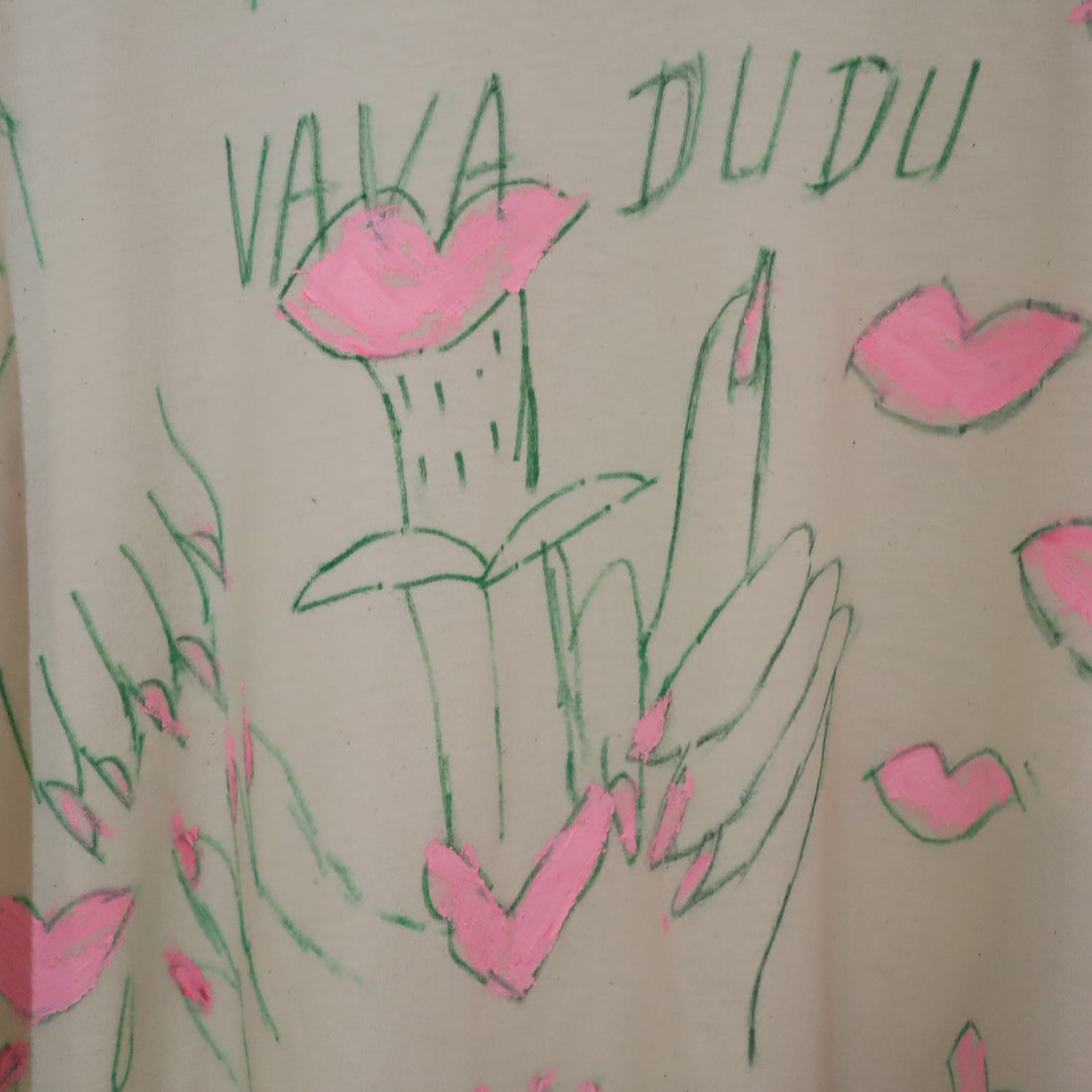 VAVA DUDU  PAINTED T-SHIRTS ”A”
