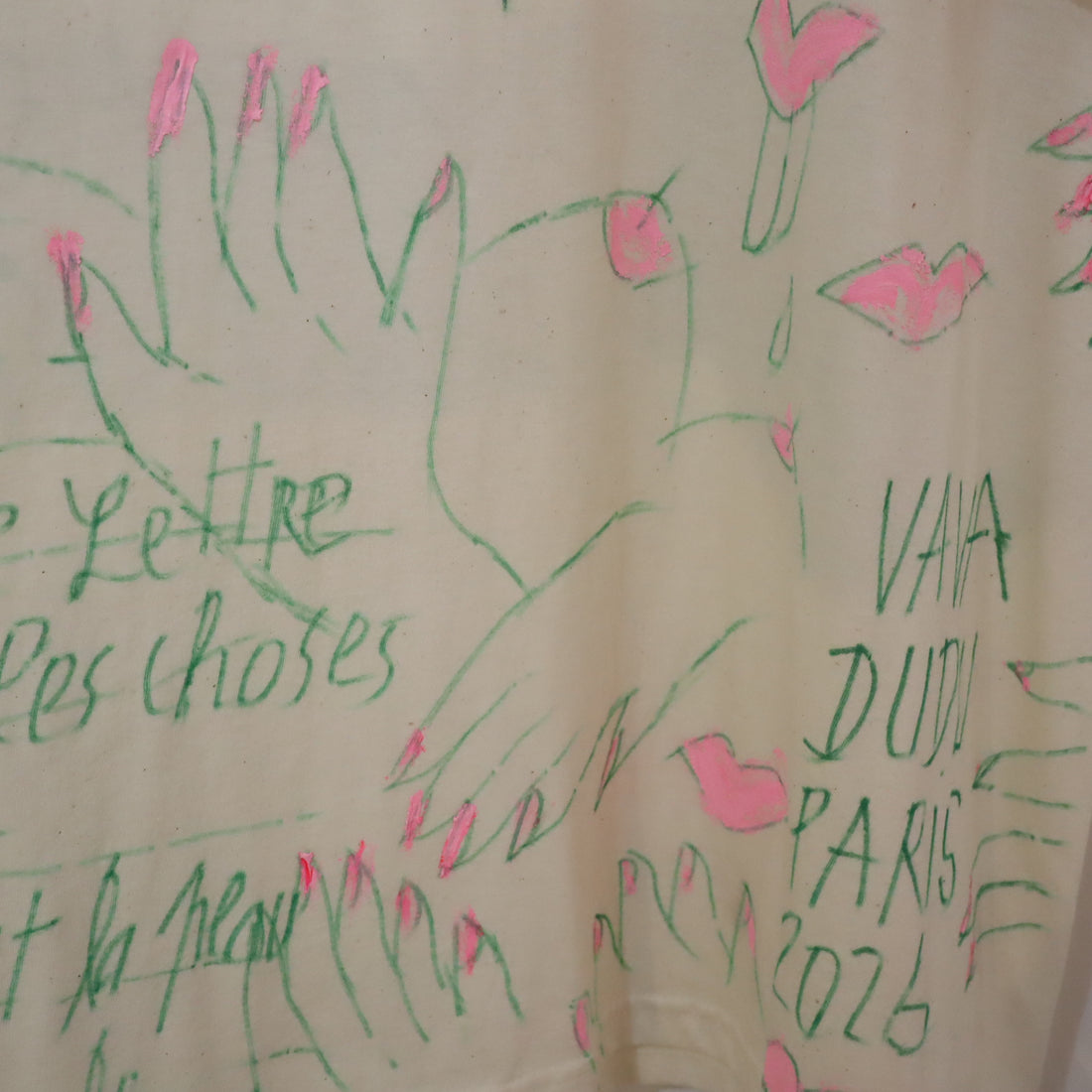 VAVA DUDU  PAINTED T-SHIRTS ”A”