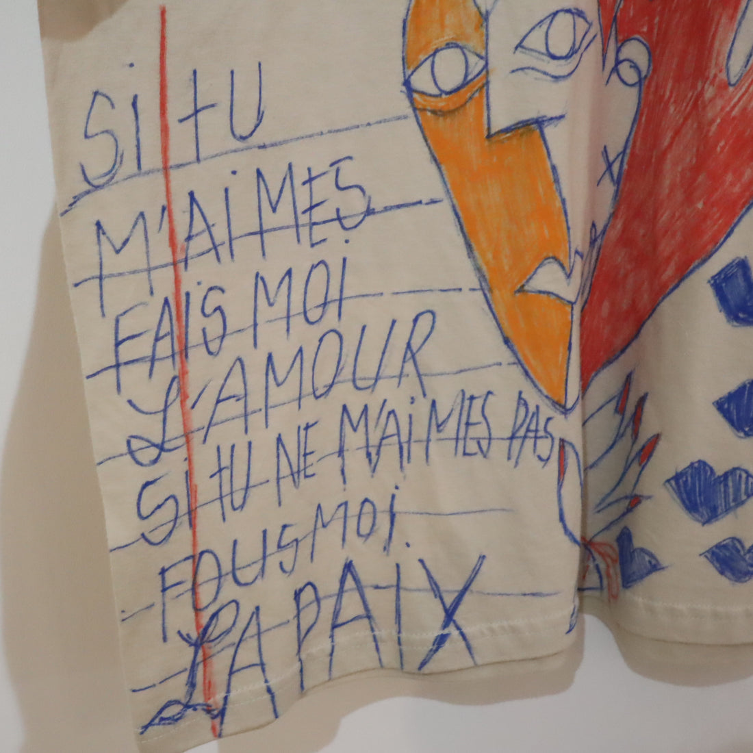 VAVA DUDU  PAINTED T-SHIRTS ”B”