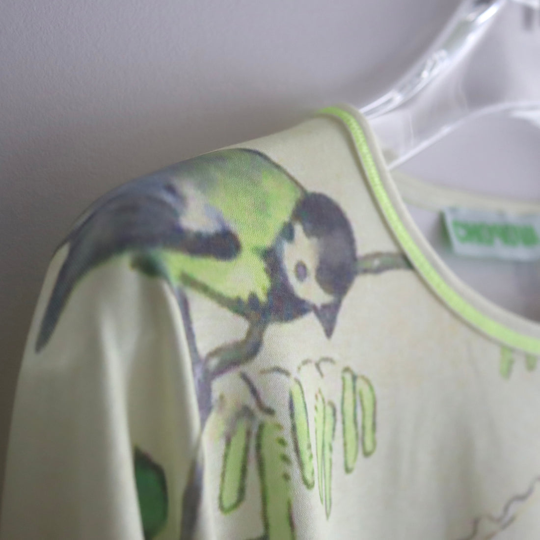 CHOPOVA LOWENA  WOODLAND BABY OVERSIZED JERSEY TOP