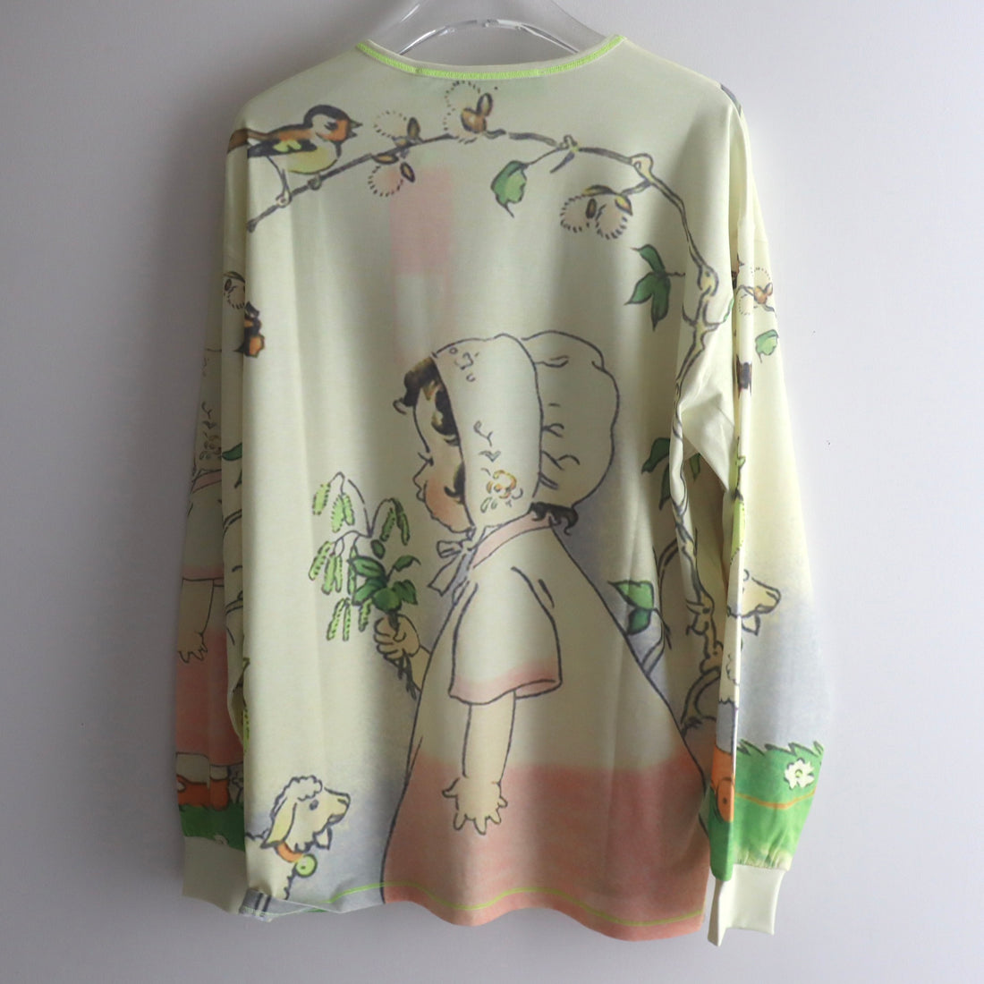 CHOPOVA LOWENA  WOODLAND BABY OVERSIZED JERSEY TOP