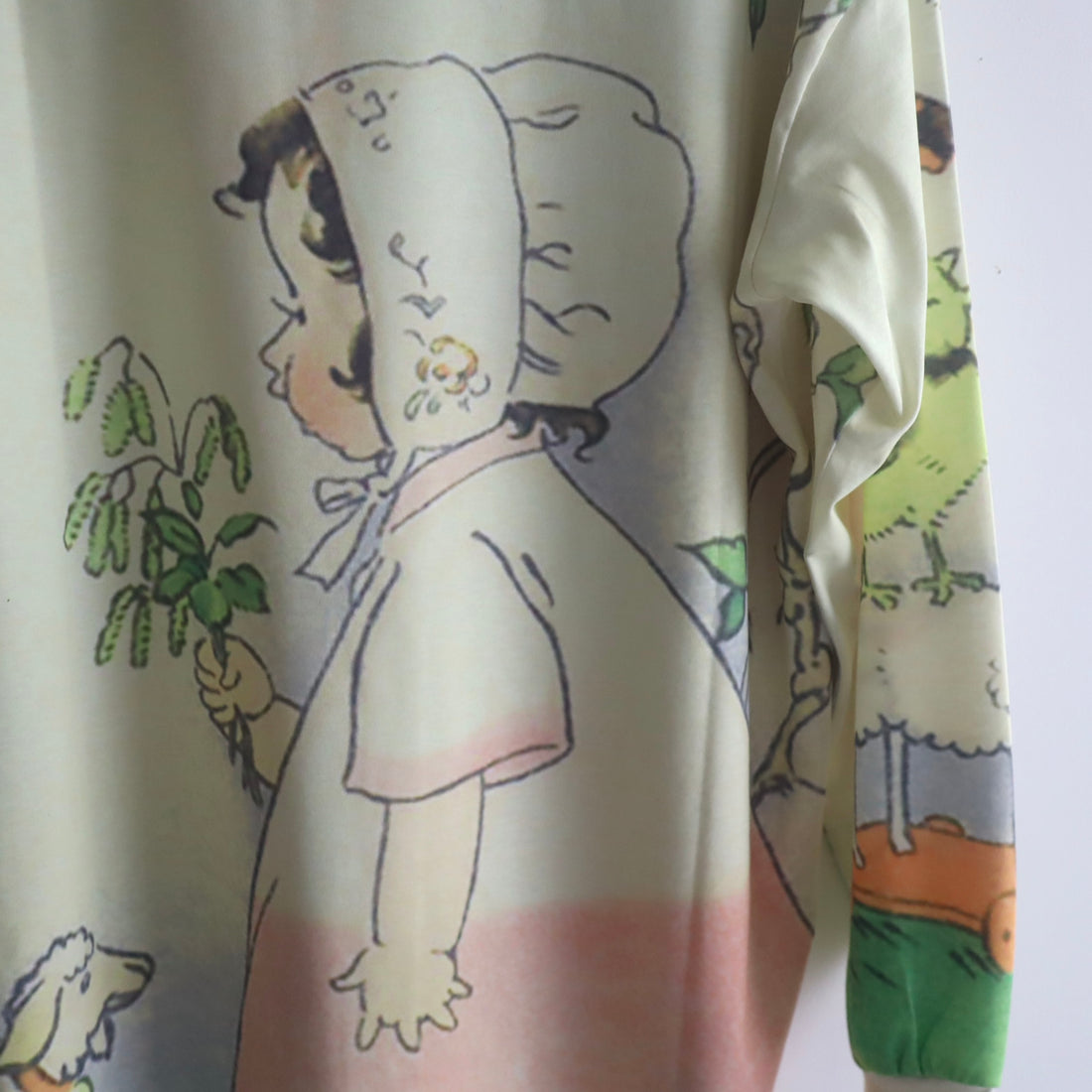 CHOPOVA LOWENA  WOODLAND BABY OVERSIZED JERSEY TOP