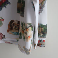 CHOPOVA LOWENA  SNIPPETS OVERSIZED JERSEY TOP