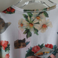 CHOPOVA LOWENA  SNIPPETS OVERSIZED JERSEY TOP