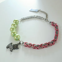 CHOPOVA LOWENA  PATCHWORK CHARM NECKLACE