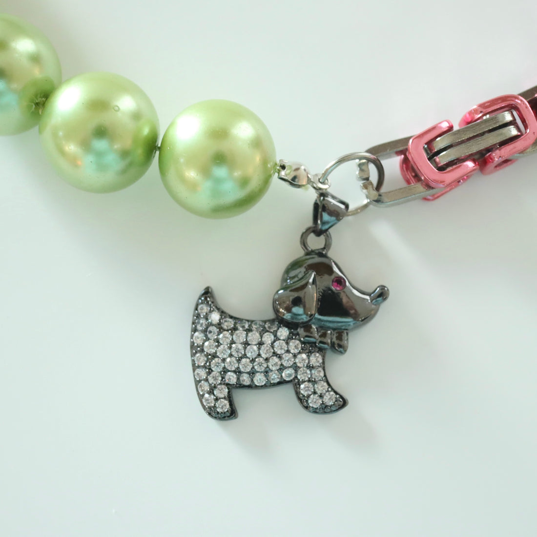 CHOPOVA LOWENA  PATCHWORK CHARM NECKLACE