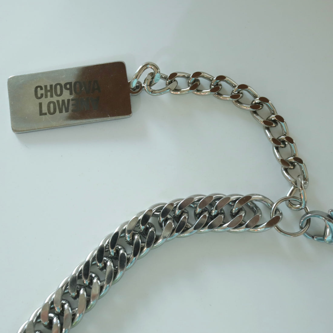 CHOPOVA LOWENA  PATCHWORK CHARM NECKLACE