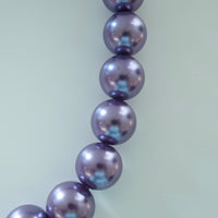 CHOPOVA LOWENA  PURPLE PEARL NECKLACE